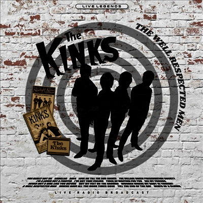 Kinks — Well Respected Man: Live Broadcast 앨범 커버