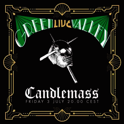 Candlemass — Green Valley "Live" 앨범 커버