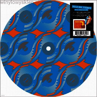 Rolling Stones — Steel Wheels Live (Live From Atlantic City Nj 1989) (RSD2020)(10" Single)(Picture Disc) 앨범 커버