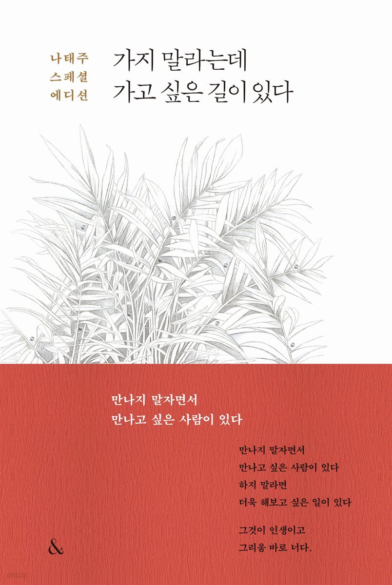 가지 말라는데 가고 싶은 길이 있다