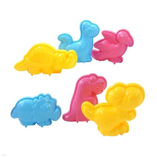 글로벌이지 모래놀이몰드 3D공룡(6종)