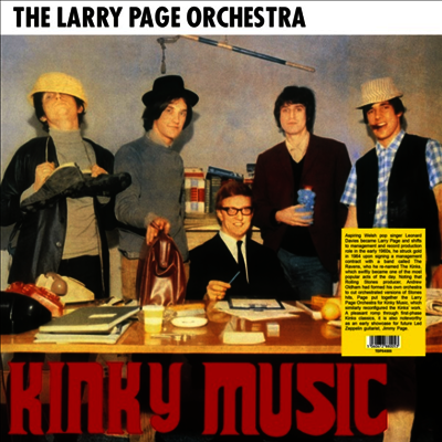 Larry Page Orchestra — Kinky Music 앨범 커버