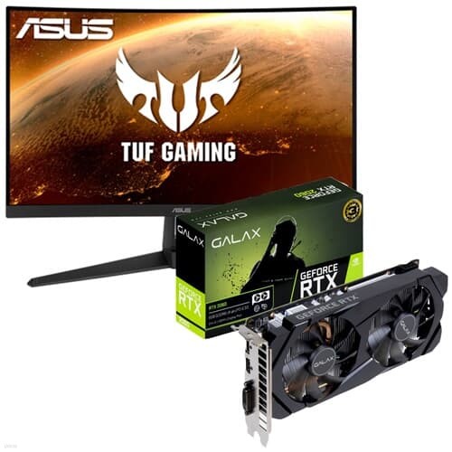 GALAX  RTX 2060 BLACK D D6 6GB  ASUS TUF Gaming VG27WQ1B