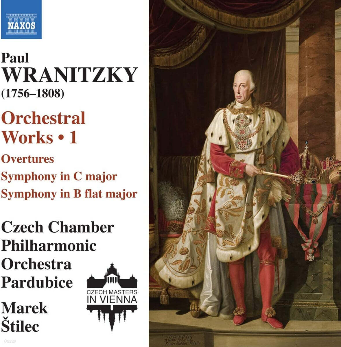 Marek Stilec 파울 브라니츠키: 관현악 작품 1집 (Paul Wranitzky: Orchestral Works Vol. 1)