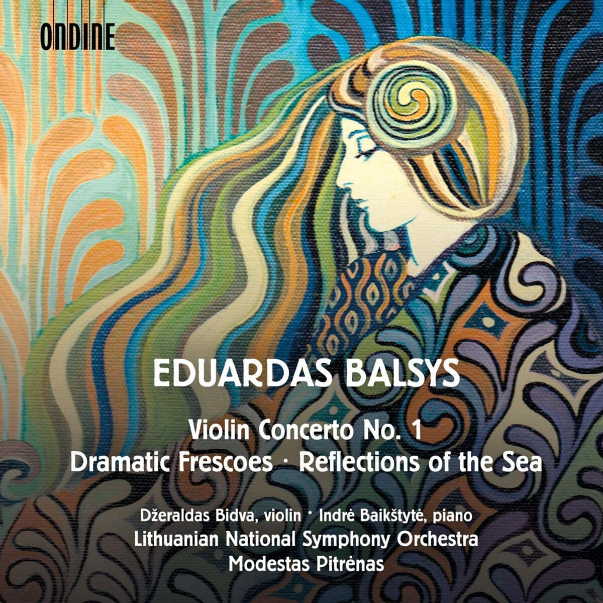 Dzeraldas Bidva 에두아르다스 발시스: 바이올린 협주곡 1번, 바다의 반영, 극적인 프레스코화 (Eduardas Balsys: Violin Concerto No.1, Reflections of the Sea, Dramatic Frescoes) 