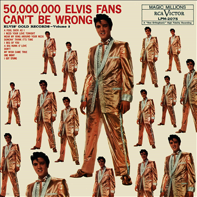 Elvis Presley — 50,000,000 Elvis Fans Can't Be Wrong: Elvis' Gold Records Vol. 2 (Digital Download Card) 앨범 커버