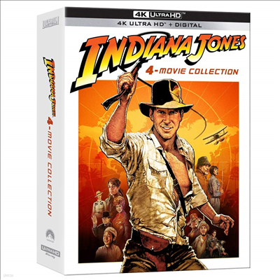 Indiana Jones 4-Movie Collection (εƳ  ÷) (4K Ultra HD)(ѱ۹ڸ)