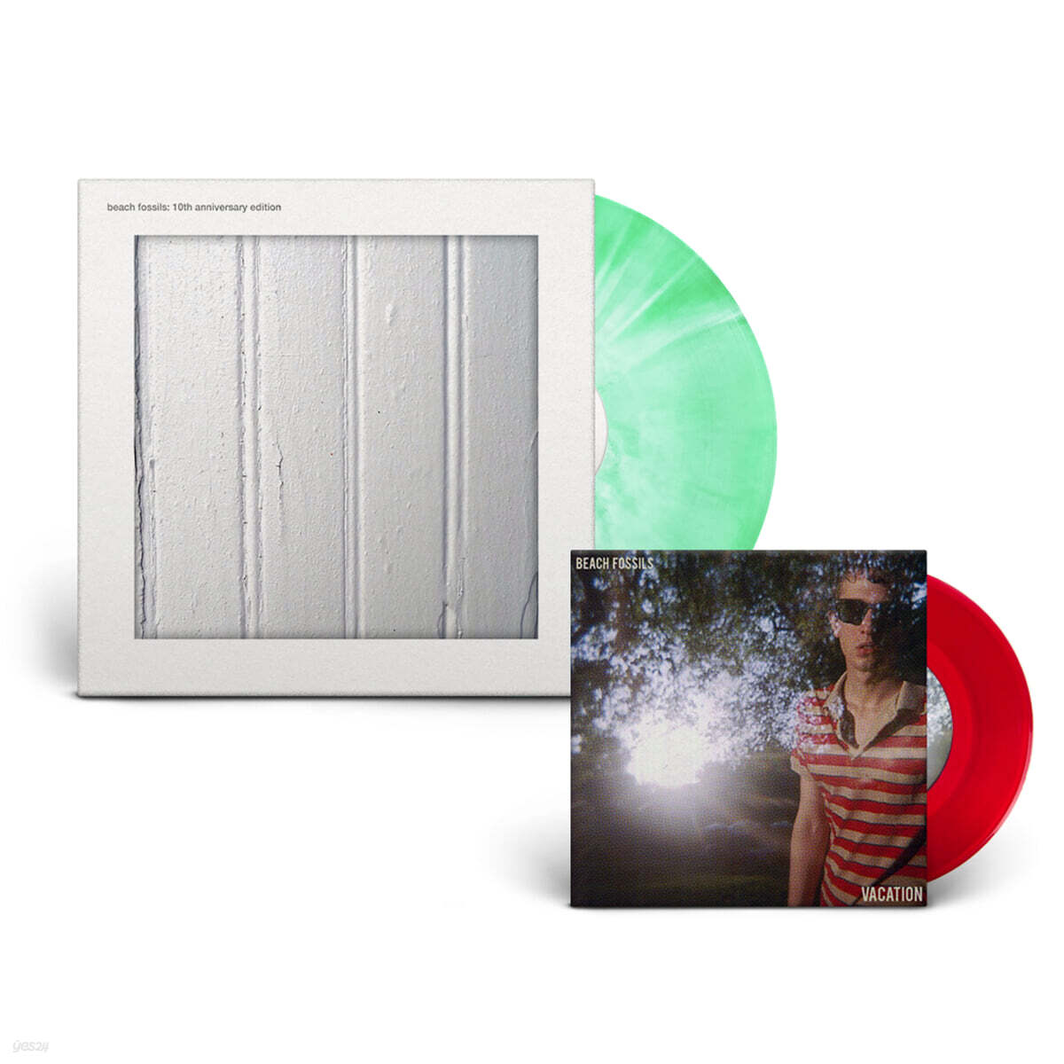 Beach Fossils (비치 파슬스) - Beach Fossils [바다거품 소용돌이 컬러 LP+7인치 체리 레드 컬러 Vinyl]
