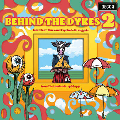 Various Artists — 사이키델릭 록 & 리듬앤 블루스 모음집 (Behind the Dykes 2) 앨범 커버