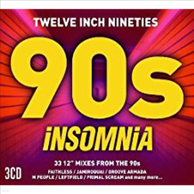 Various Artists - Twelve Inch Nineties: 90s Insomnia (3CD)