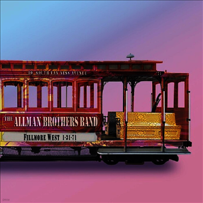 Allman Brothers Band — Fillmore West 1-31-71 앨범 커버