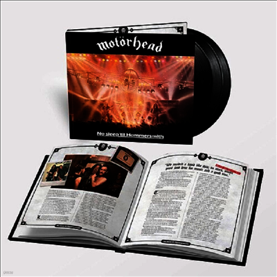 Motorhead — No Sleep Til Hammersmith 앨범 커버