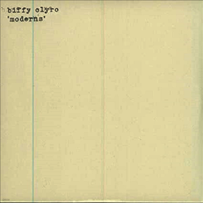 Biffy Clyro — Moderns (RSD 2020) 앨범 커버