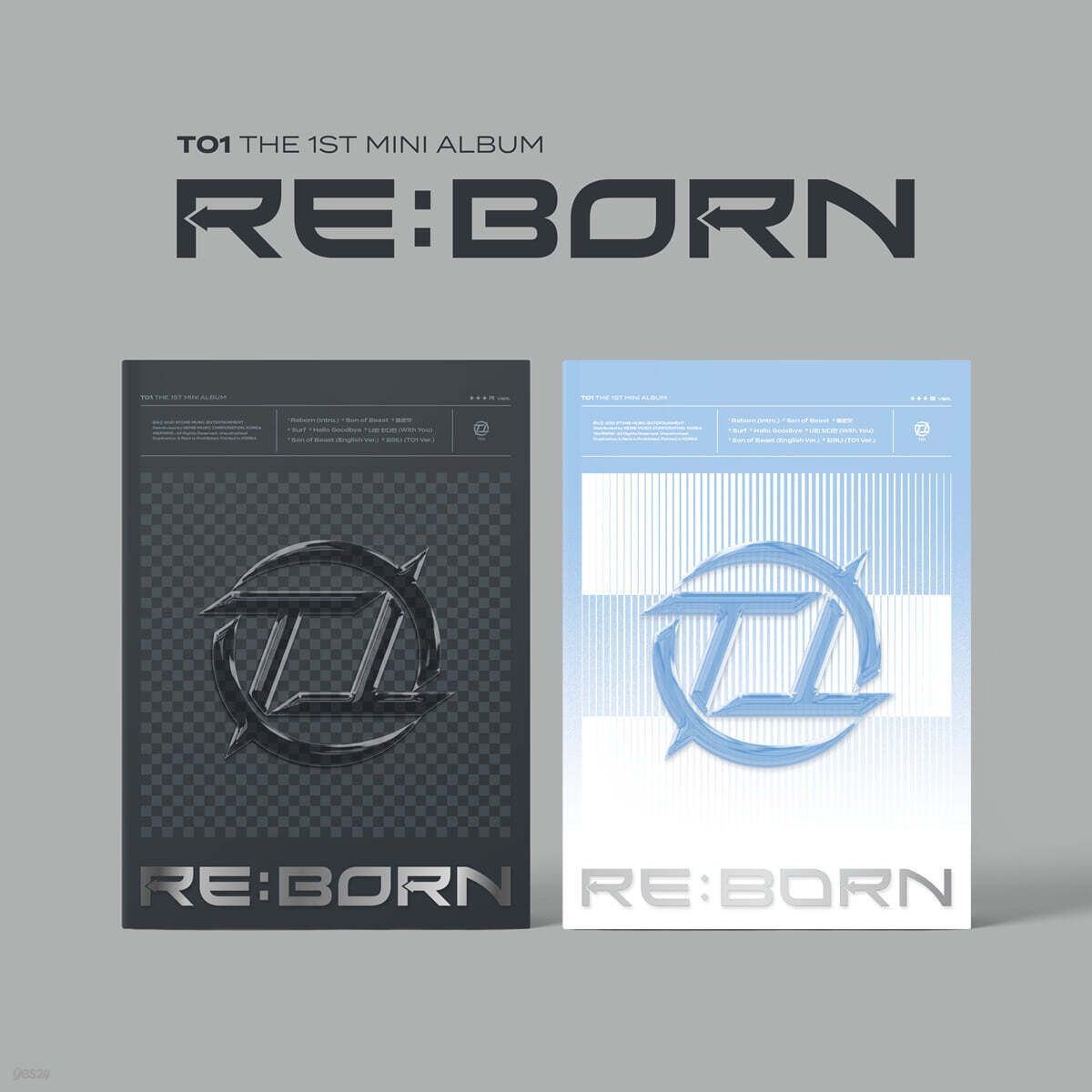티오원 (TO1) - 미니앨범 1집 : RE:BORN [SET]