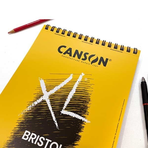 [캔손] XL 브리스톨(Bristol) 스케치북 180g/50매 A4