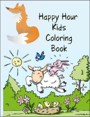 Happy Hour Kids Coloring Book