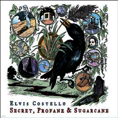 Elvis Costello — Secret, Profane & Sugarcane 앨범 커버