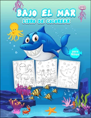 Bajo el Mar Libro de Colorear para Ninos