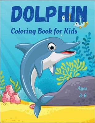 Dolphin Coloring Book for Kids