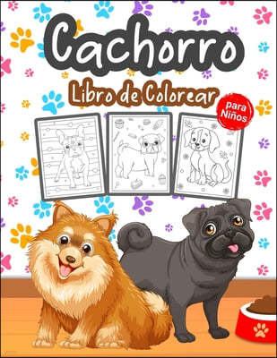 Cachorro Libro de Colorear para Ninos