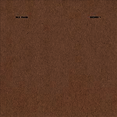 Nils Frahm — Encores 1 (EP) 앨범 커버