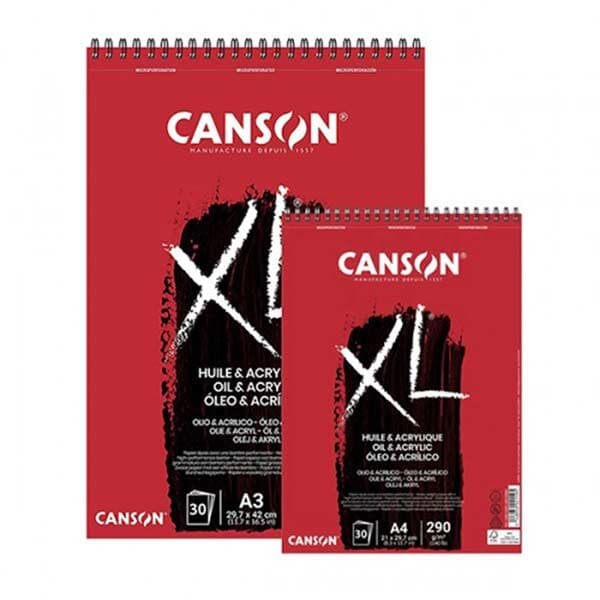 [캔손] XL Sand Grain 유화/아크릴 스케치북 290g A3