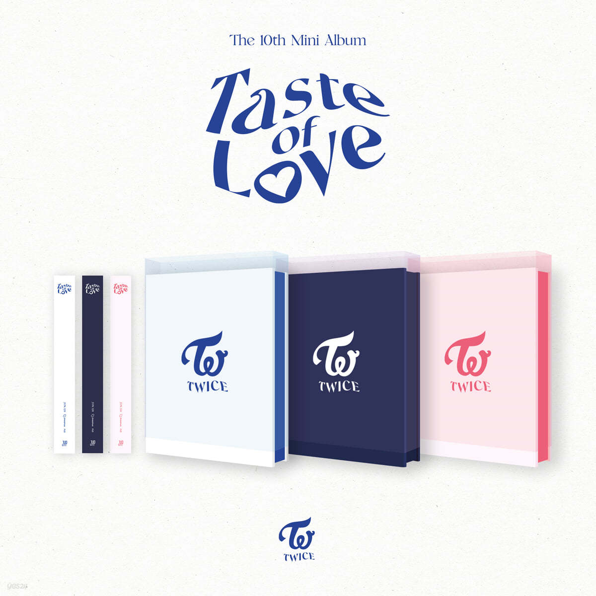 트와이스 (TWICE) - 미니앨범 10집 : Taste of Love [Taste, Fallen, In Love 버전 중 1종 랜덤 발송]