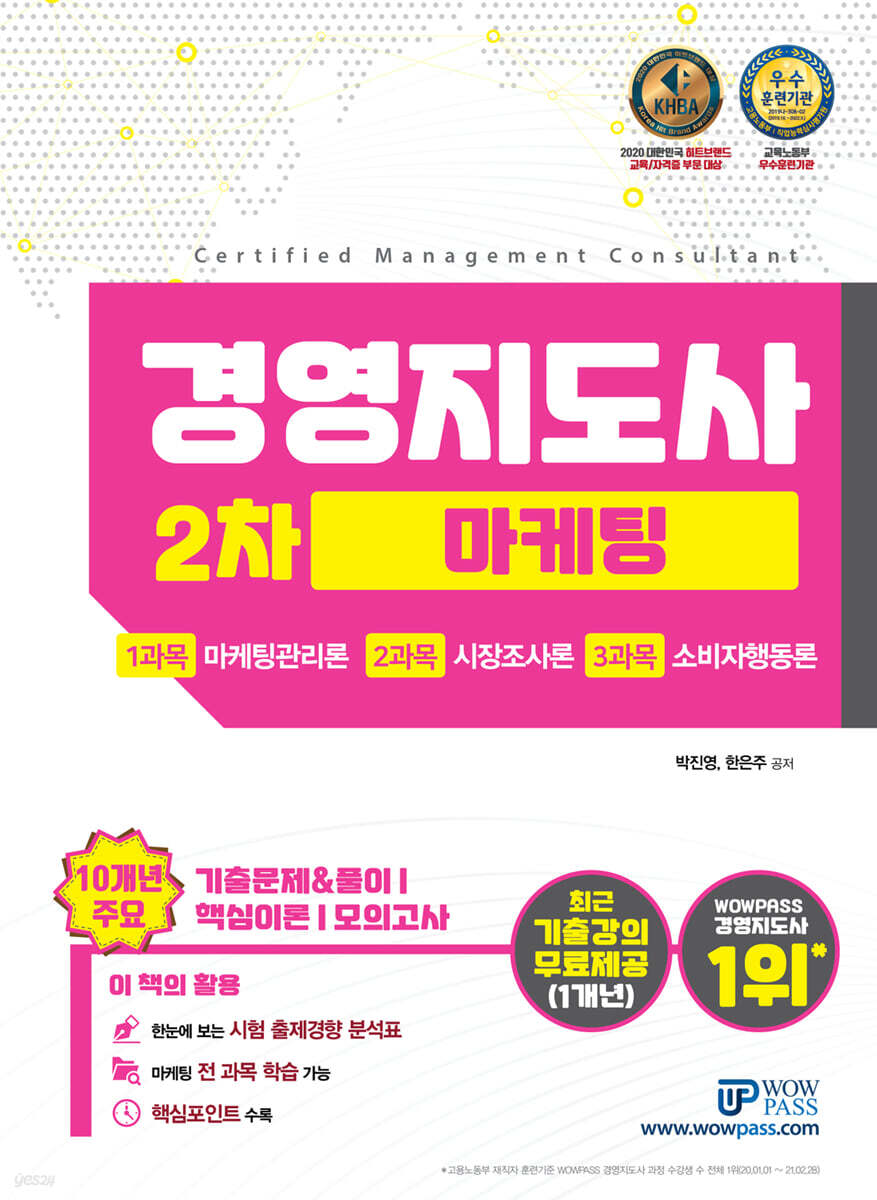2021 경영지도사 2차 마케팅