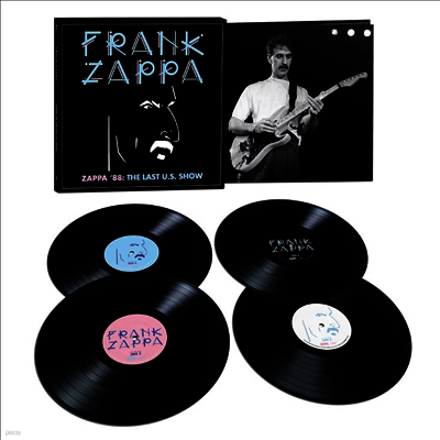 Frank Zappa — Zappa '88: The Last U.S. Show 앨범 커버