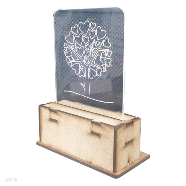 7색 LED 아크릴 무드등만들기 전동펜포함 AI 인공지능교육 학습키트