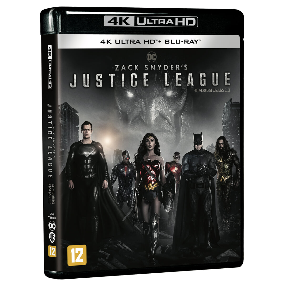잭 스나이더의 저스티스 리그 (4Disc 4K UHD + BD 일반판) : 블루레이