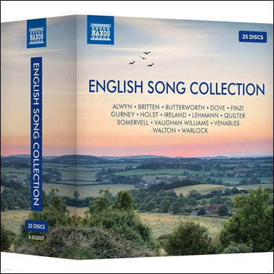    (English Song Collection - Britten / Walton / Somervell / Williams / Warlock / Quilter)  