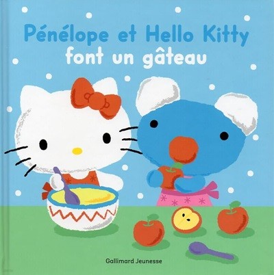 Penelope et Hello Kitty font un gateau