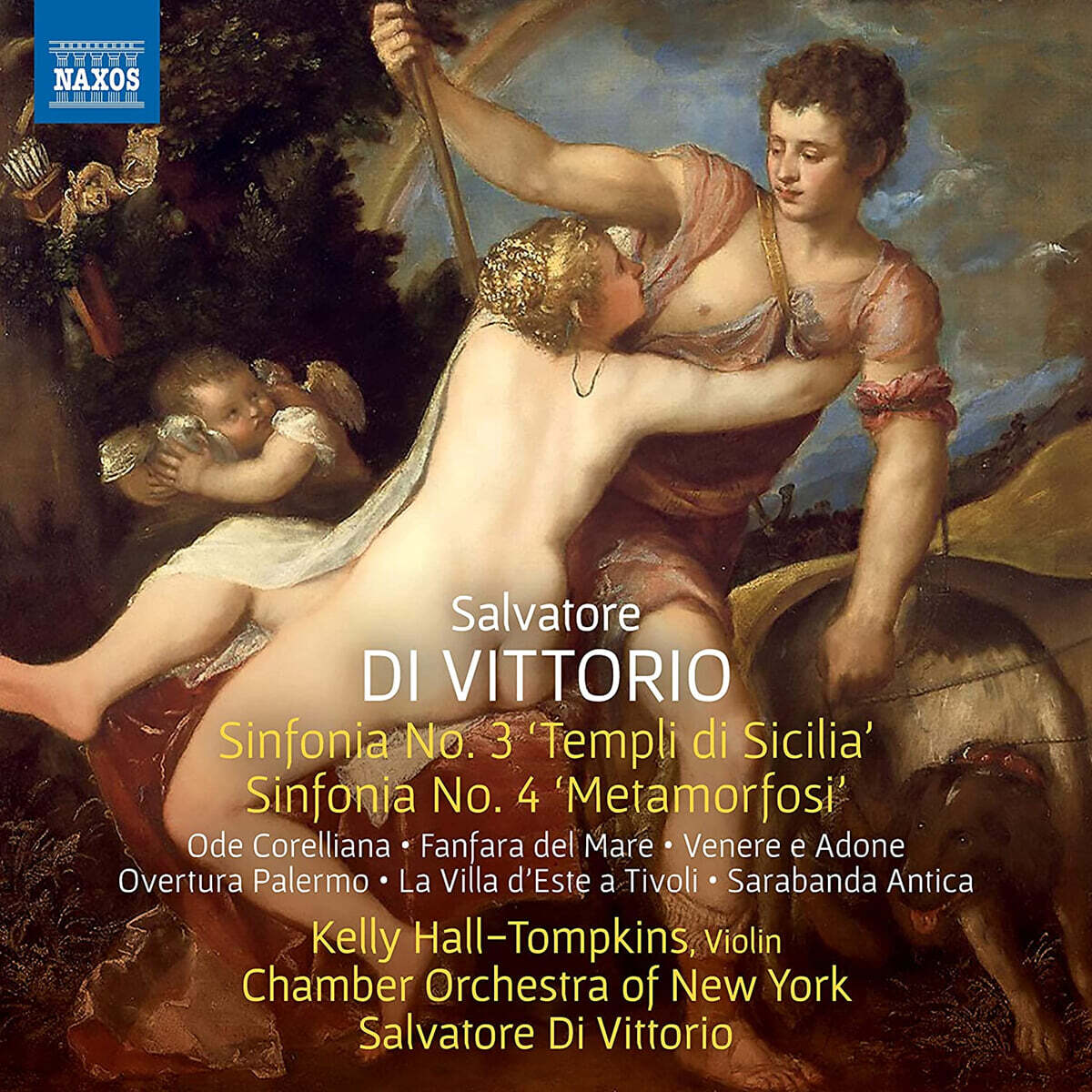 Kelly Hall-Tompkins 살바토레 디 비토리오: 교향곡 3, 4번 (Salvatore di Vittorio: Symphonies Nos. 3, 4)