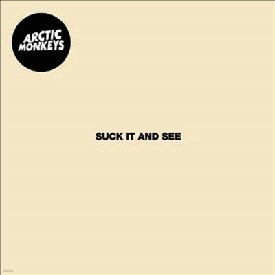Arctic Monkeys — Suck It And See 앨범 커버