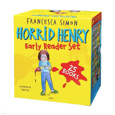 Horrid Henry Early Reader 25 Books Collection Box Set