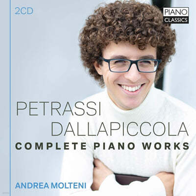 Andrea Molteni 고프레도 페트라시 / 루이지 달라피콜라: 피아노 작품 전곡 (Goffredo Petrassi / Luigi Dallapiccola: Complete Piano Works) 
