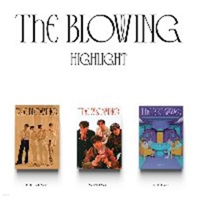 [미개봉] 하이라이트 (Highlight) / The Blowing (3rd Mini Album) (Breeze/Wind/Gust Ver. 랜덤 발송)