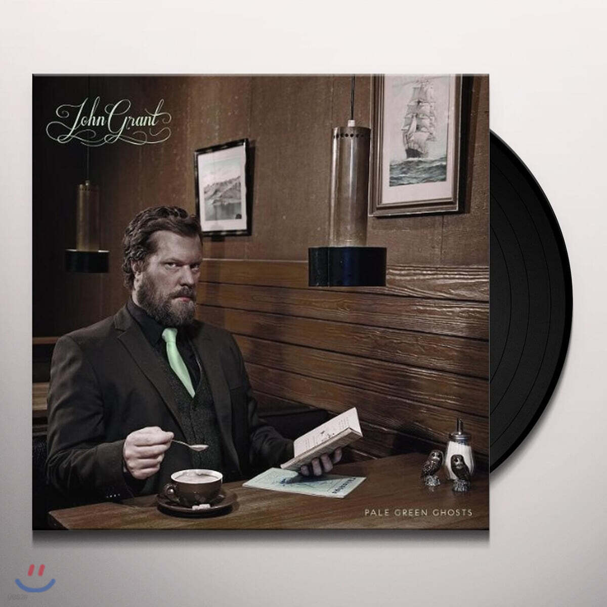 John Grant (존 그랜트) - Pale Green Ghosts [2LP+CD] - 커버 데미지
