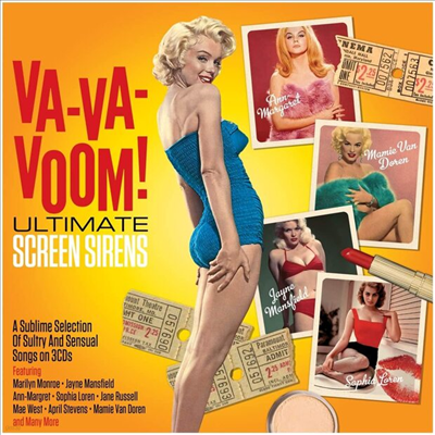 Various Artists - Va-Va-Voom! Ultimate Screen Sirens (3CD)