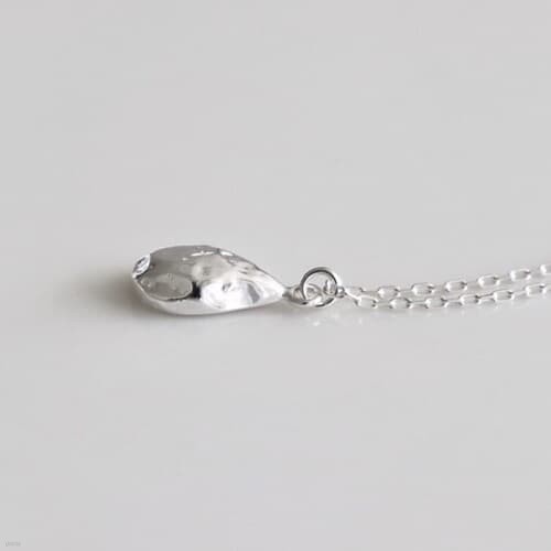 [Silver925] Uneven drop necklace