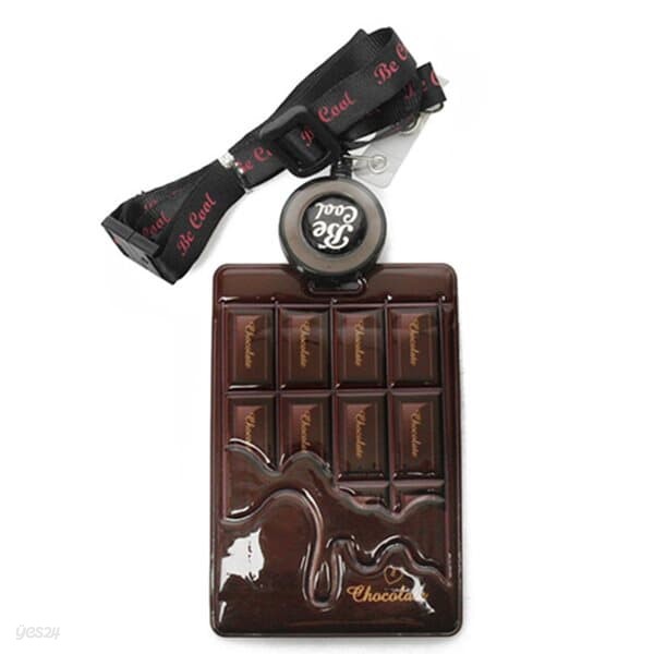 초콜렛 릴홀더 목걸이 카드 지갑 케이스 교통카드 사원증 명찰