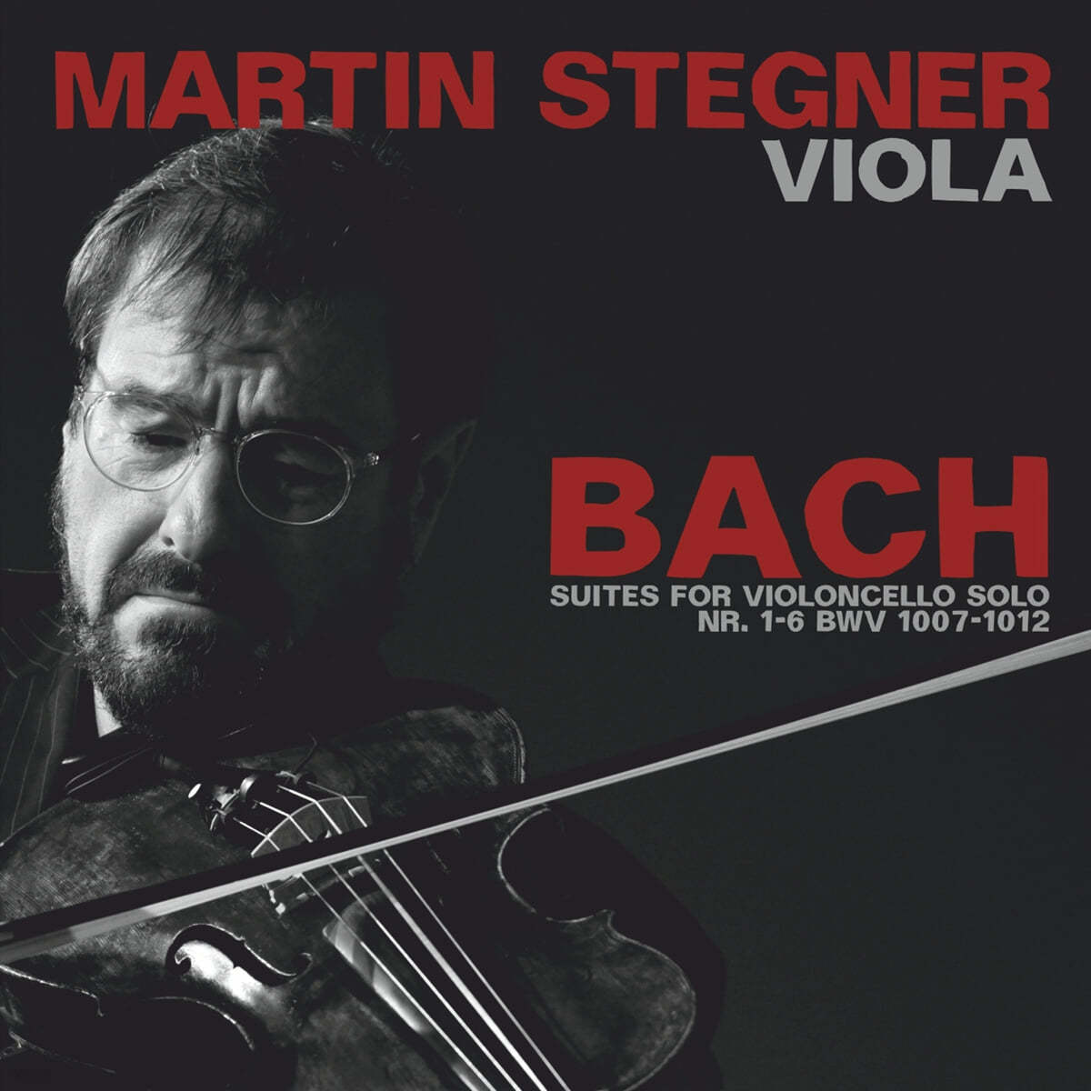 Martin Stegner 바흐: 무반주 첼로 모음곡 전곡 [비올라 연주 버전] - 마르틴 슈테그너 (Bach: Cello Suites BWV1007-1012)