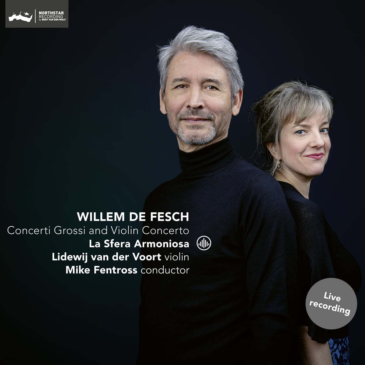 La Sfera Armoniosa 빌렘 데 페슈: 합주 협주곡, 바이올린 협주곡 (Willem de Fesch: Concerti Grossi and Violin Concertos) 