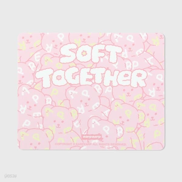 Soft together bear-pink(마우스패드)