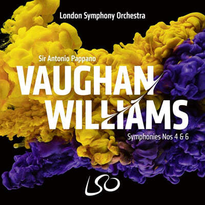Antonio Pappano  Ͻ:  4, 6 (Vaughan Williams: Symphonies Nos. 4, 6) 