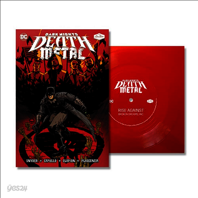 Rise Against - Broken Dreams, Inc. (DC - Dark Nights: Death Metal Version)(Soundtrack)(Ltd)(US Indie Exclusive)(7" Single)(Red Vinyl)(LP)