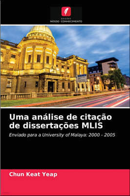 Uma analise de citacao de dissertacoes MLIS