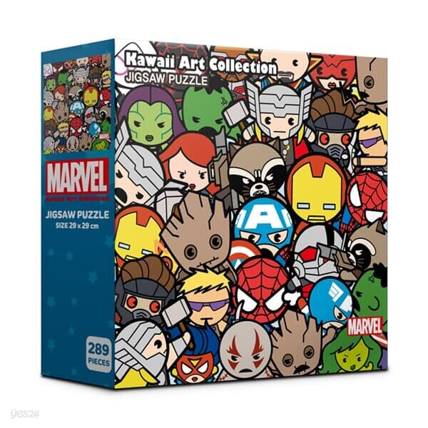 [MARVEL]마블 카와이 아트 직소퍼즐(289피스/M289-1)