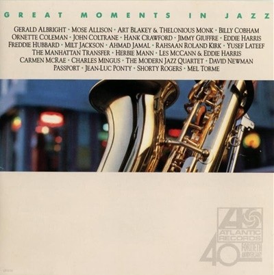 Great Moments In Jazz - V.A (2cd) (미국반)